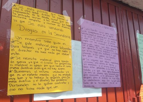 #Video: Madres de familia denuncia presuntas “irregularidades” en Secundaria 9 de Morelia